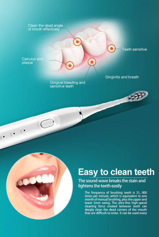 Rechargeable Automatic Toothbrush for Effective Oral Hygiene