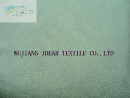 Suede Fabric Bonded With Polyester Knitted Fabric for Upholstery