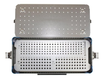 Orthopedic Medical Instrument Sterilized Container Case Tray