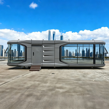 Elegant Folding Mini House for Modern Office and Tea Spaces