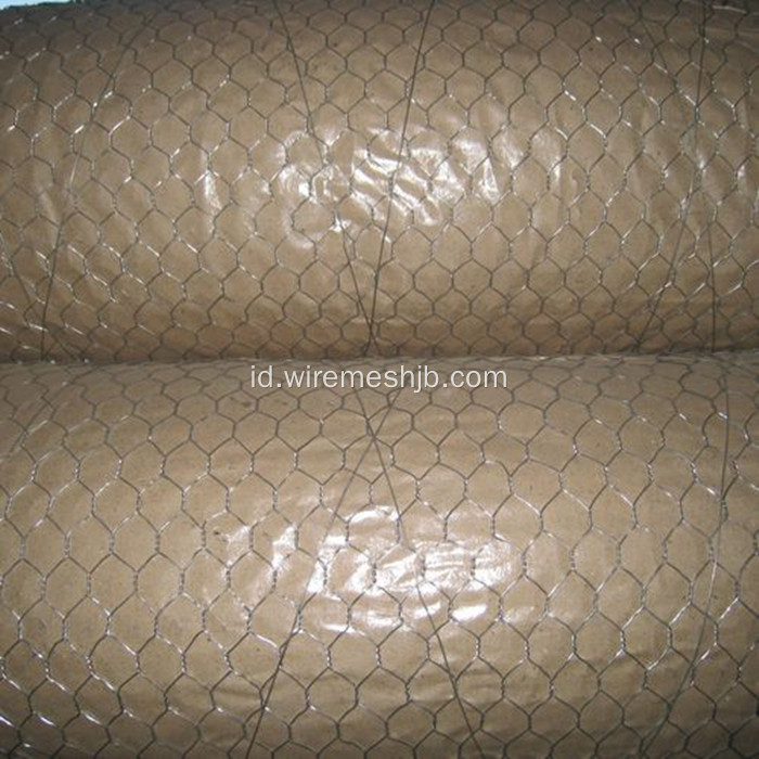 25mmx1mx45m Heksagonal Wire Mesh Untuk Kandang Unggas