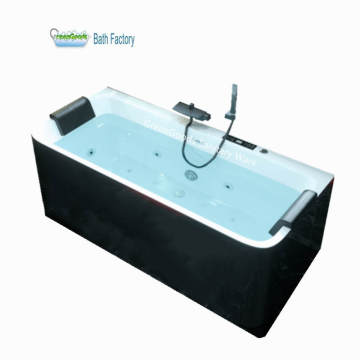 Factory Cheap Hydrotherapy Acrylic Air Whirlpool Bath Tub with Massage