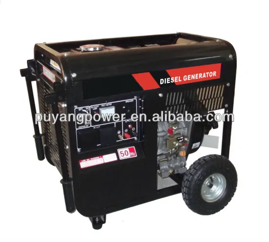 Portable Diesel Mini Electric Start Generator China Maker