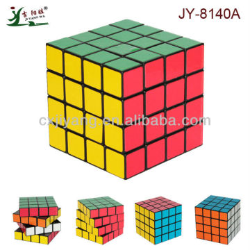 JY-8140A ABS 6cm standard color magic cube 4x4x4