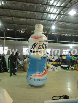 Large Water Brand Inflatable Bottle for Sale