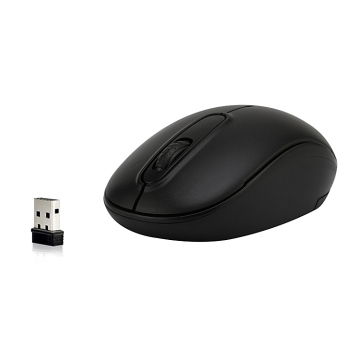 Compact Wireless Optical Mouse with Custom Logo - 3 DPI, USB 2.0, 2.4ghz Connectivity