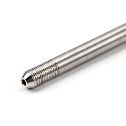 Cone thread connection high pressure oil pipe