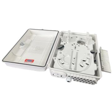 Chinese Manufacturer's ABS 16/24 Core IP65 Fiber Optic Distribution Box with 16 Ports for FTTH Splitter and Terminal (SC, FTTH)