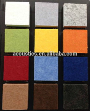 custom made and leather fabric polyester acoustic panel for recording room