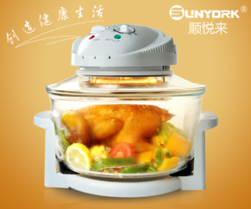 S-616 12L glass halogen oven