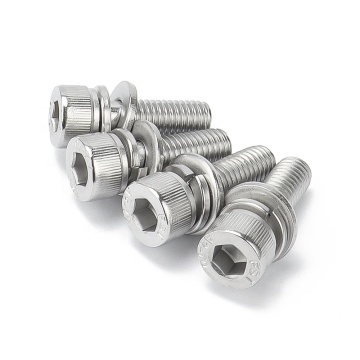 High-Quality Wholesale Inside Hex Bolt Set Including Spring Washer and Flat Washer Combinations