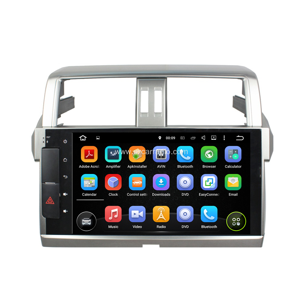 deckless Android 6.0 car DVD for PRADO 2015