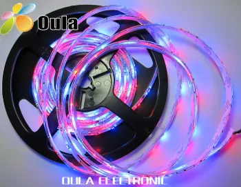3528 Smd 60 Led White Color Outside Led Christmas Tree Lights With 60 Led / Meter