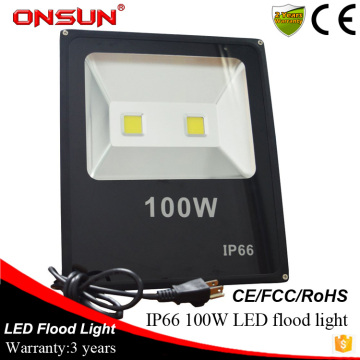 Wholesale factory price outdoor stainless steel 100w ul LED flood light rgb