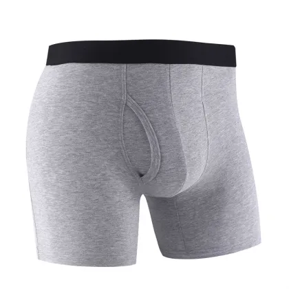 Custom Logo EU S-XXL Private Label Cotton Boxer Briefs for Men