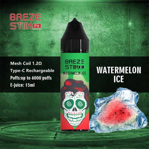 Popular Hotsale Breze Stiik 6000Puffs Disposable Vape Pen