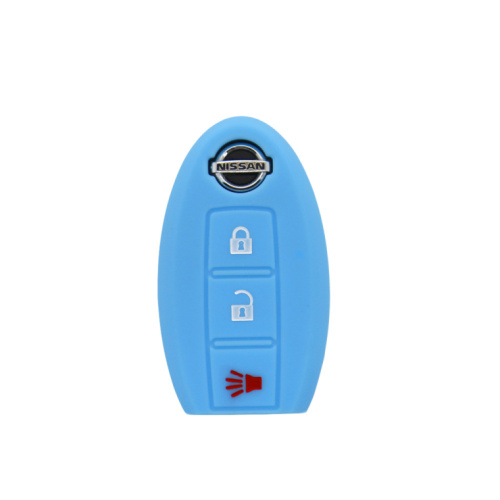 wholesale silicone fob car key case for Nissan
