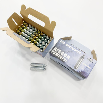 Threaded Refillable CO2 Cartridge for Bikes - 16g