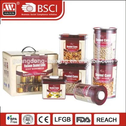 HAIXING wholesale tin lunch hard plastic meal box