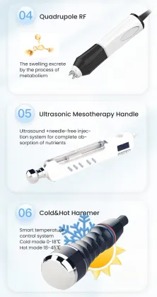 7 in 1 beauty equipment Hydra Dermabrasion Peeling oxygeno facial machine