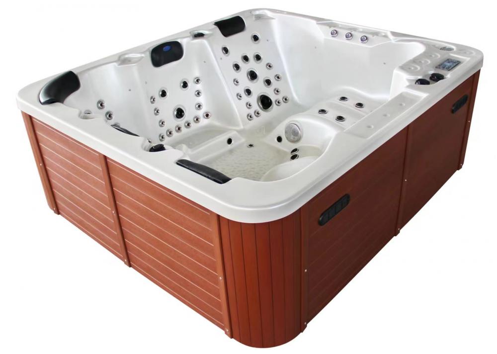 Acrylic Hot Tub Massage 5 Person Outdoor Spa