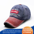Topi Baseball Dua Warna yang Dicuci Spalding 1876
