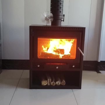 Apartment Modern Wooden Fireplaces Stoves Indoor Fire Place Wood European Real Wood Fire Stove