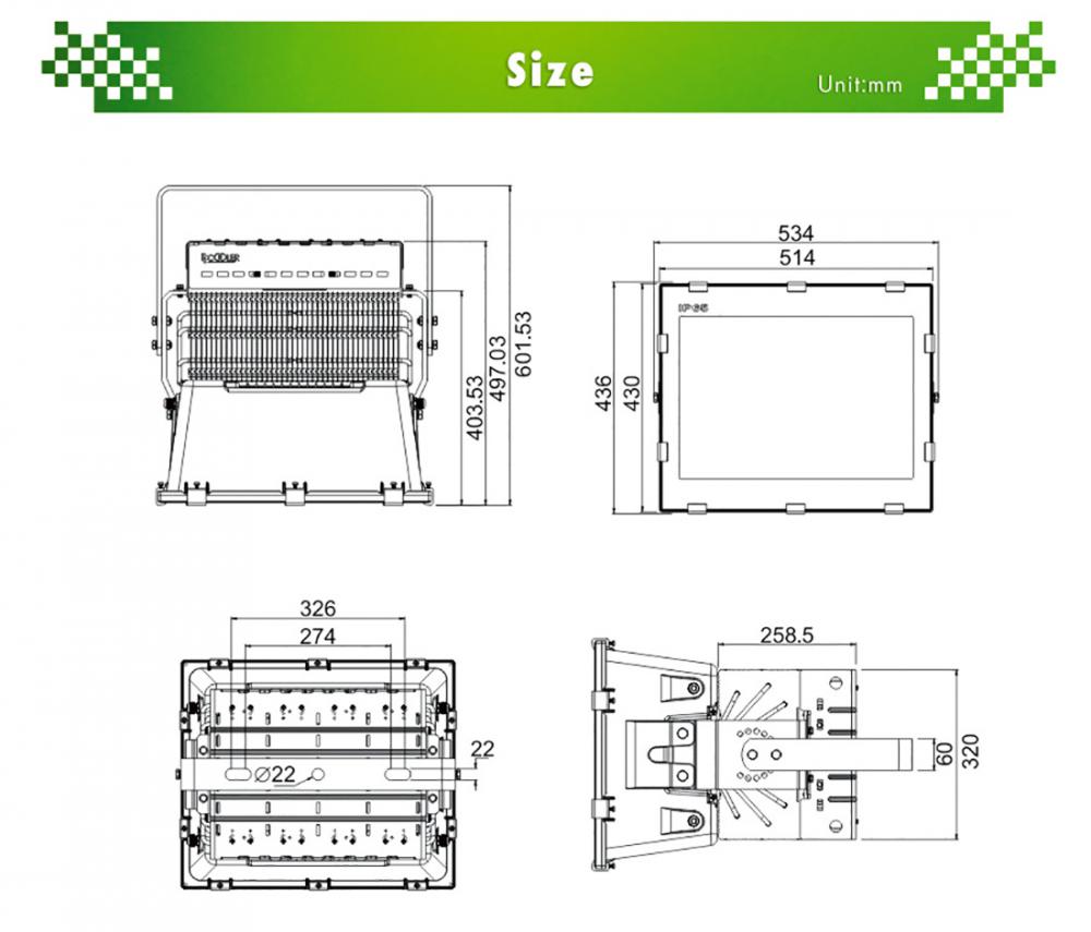 1000W LED Lighting in Sports Venues