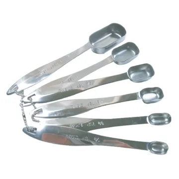 Set of 6 Pcs Stainless Steel Measuring Spoons
