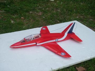 red arrow T45-EDF RC PLANE