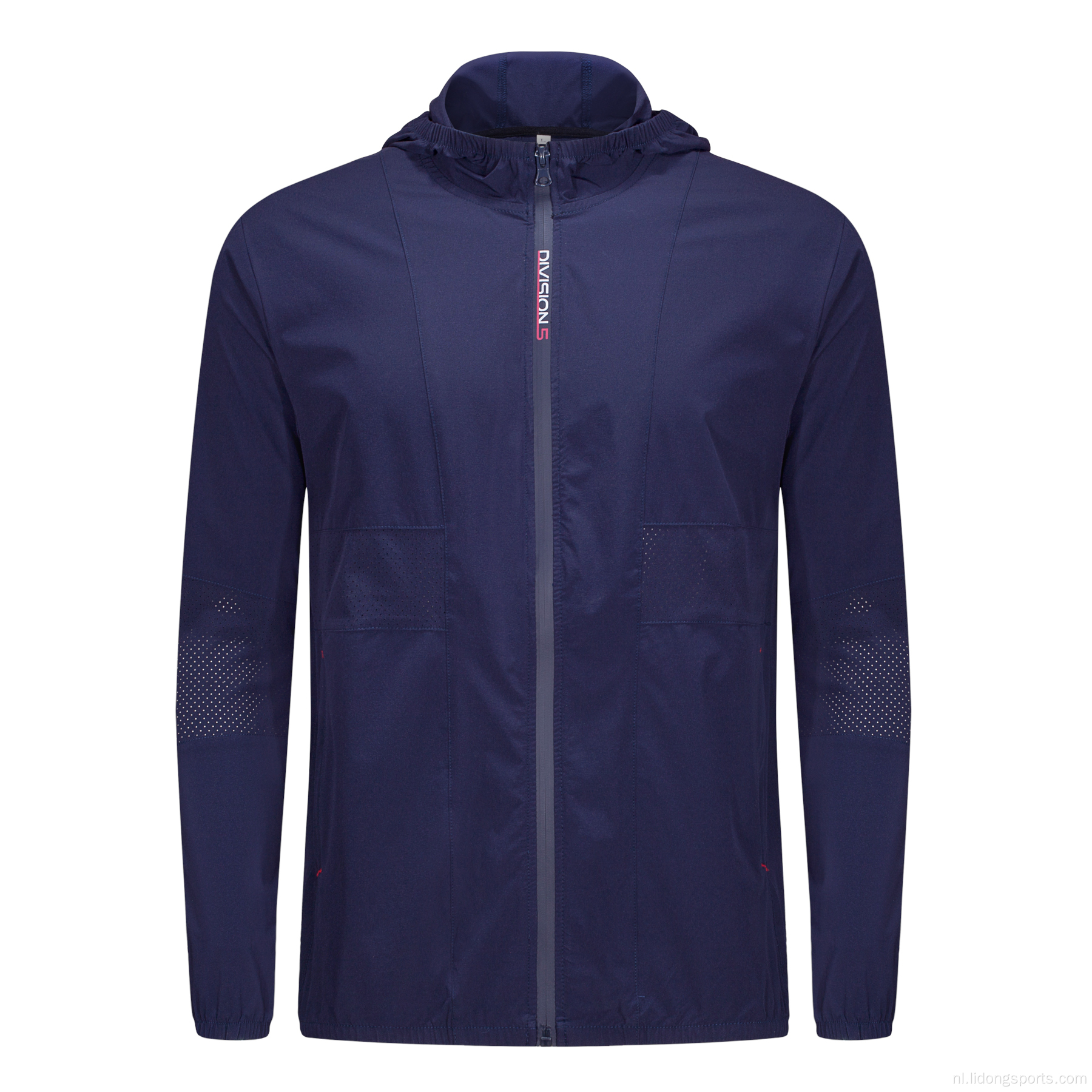 groothandel gym fitness sportjack hoodie voor mannen