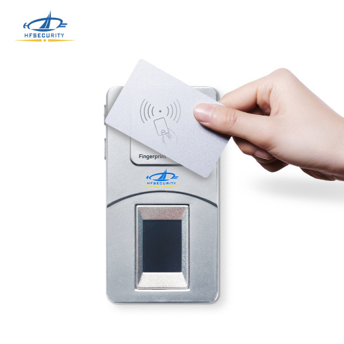 Drahtloser biometrischer NFC -Kartenleser Fingerabdruckscanner