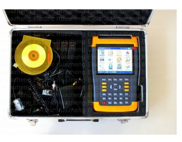 Handheld three phase Power Quality Analyser for Electric Parameter Test and Vector Analysis