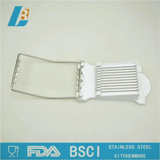 Stainless steel egg cutter