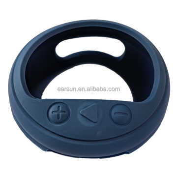 Silicone Cover Case and Stand Up Holder for JBL Clip 3 Portable Speaker - Protective Carrying Case