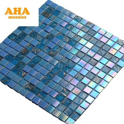 Rainbow Glass Mosaic Tile