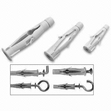Nylon Anchor Nails with 35 to 60mm Length