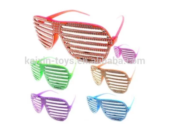 Plastic kid's toy glasses