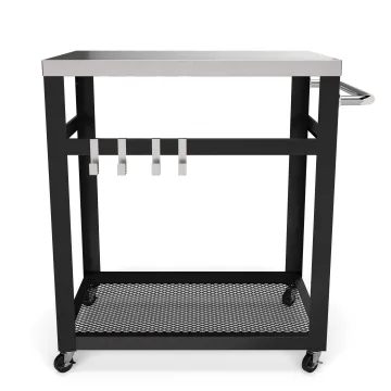 Commercial Kitchen Food Prep Table & Work Table Stainless Steel Table With Wheels Installable