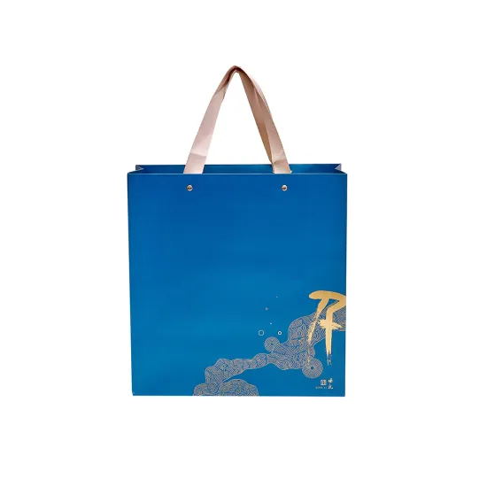 Fancy Custom Printed Gift Packaging Paper Bag