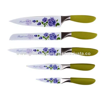 Pattern coating knife