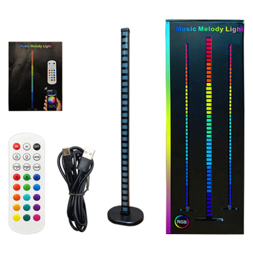 47\" LED Ambiance Backlights Floor Lamp with Voice and App Control for Bedroom & Living Room
