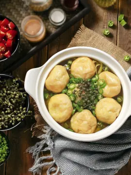 New arrival delicious rattan Pepper Crispy fish ball