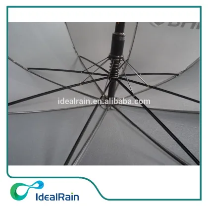 fashion wooden promotion straight blunt umbrella