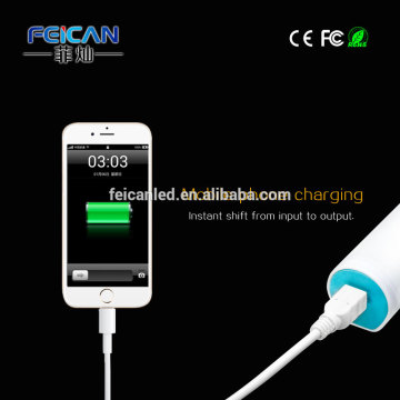 USB Within 5V/1A Security Night Light And Emergency Long Torch led multifunction rechargeable emergency lamp
