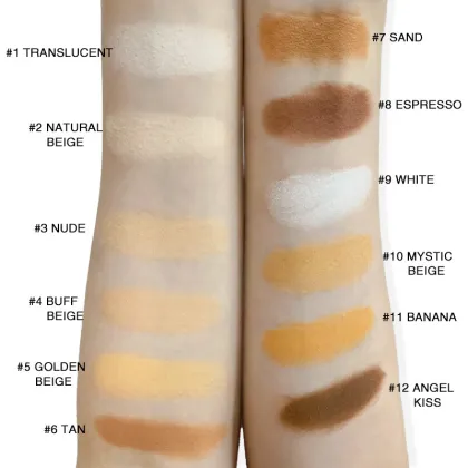 Private Label Baking Powder Matte Compact Pressed Powder