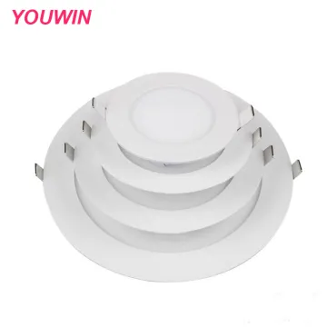 YOUWIN 3W Slim LED Panel Light - Modern Square Ceiling Lamp