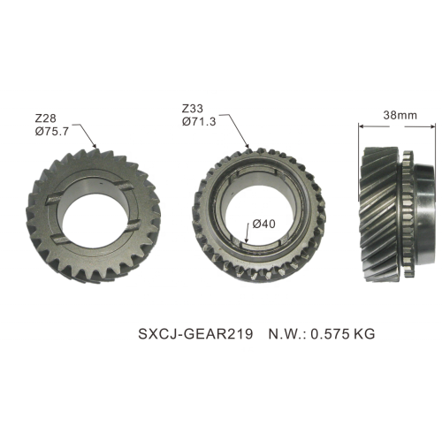 Manual Auto Parts Transmission Box GEAR for Toyota OEM 33024-27010 33034-26051/33034-27020 33034-27010