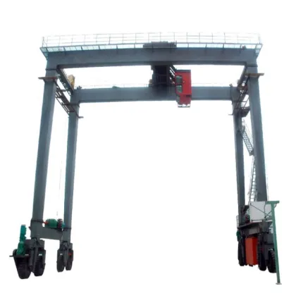 China Container Loading Rubber-Tyred Gantry Cranes Portal
