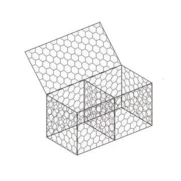 Siatka gabionowa o wymiarach 2m x 1m do ścian oporowych